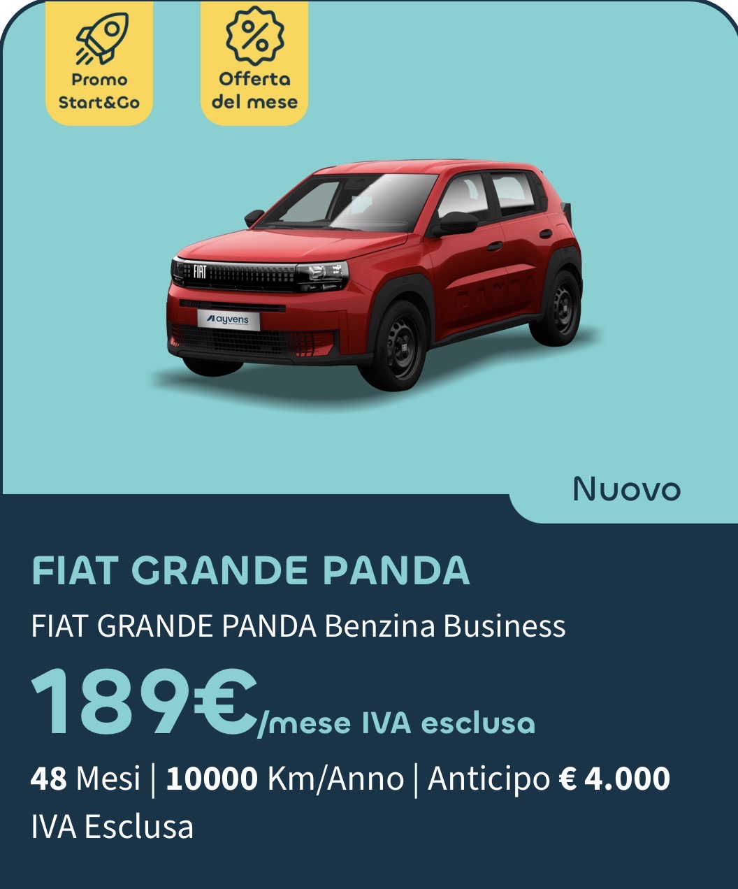 Fiat grande PANDA benzina Business