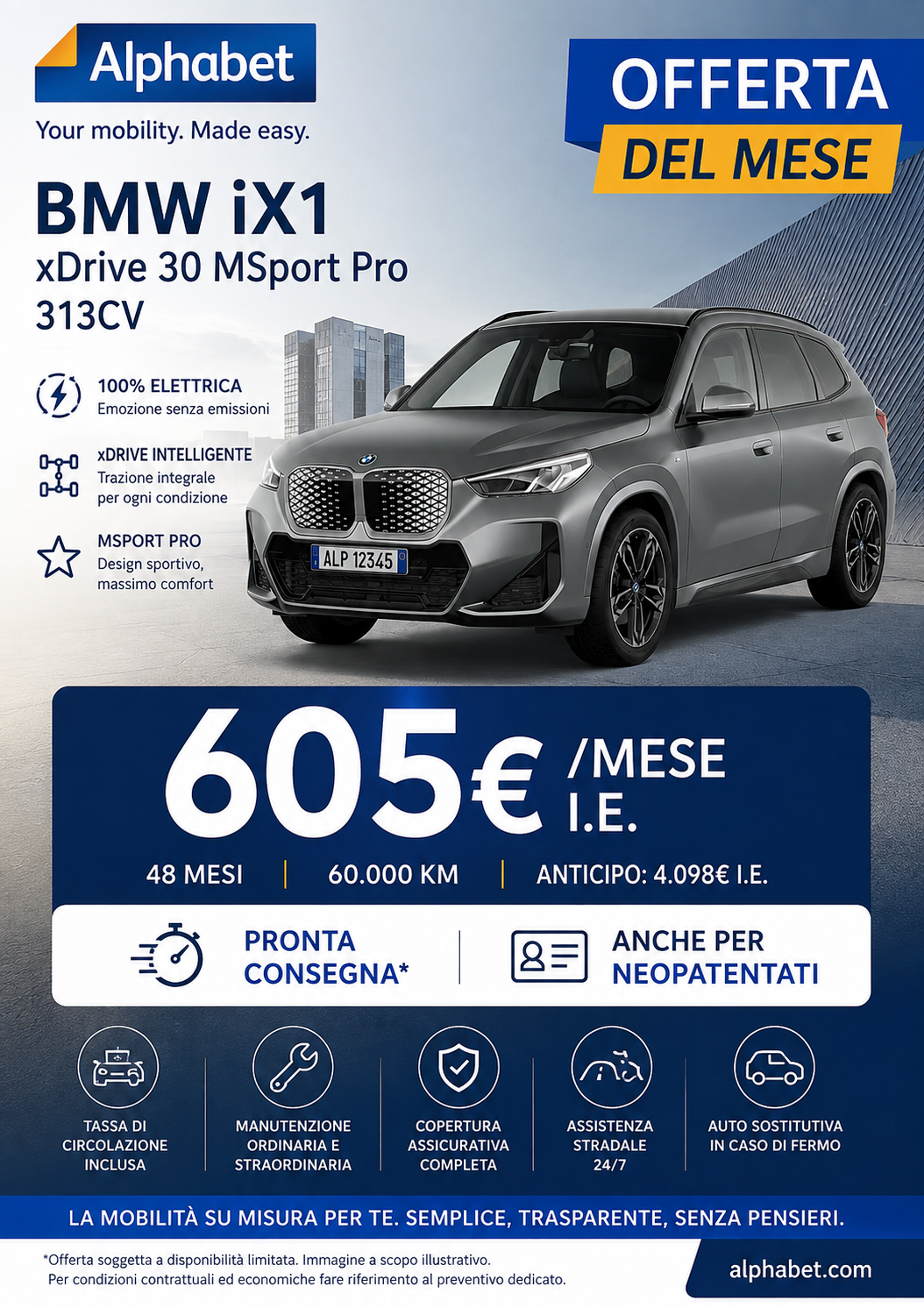 BMW IX1 xDrive 30 MSport Pro 313CV